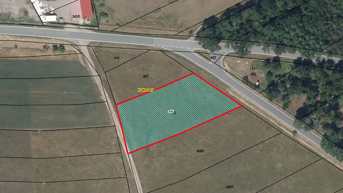 Prodej pozemku 1997 m²